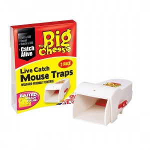 LIVE CATCH MOUSE TRAPS TWIN PACK